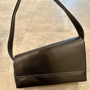 Staud Acute Leather Shoulder Bag - black - NWT and never worn